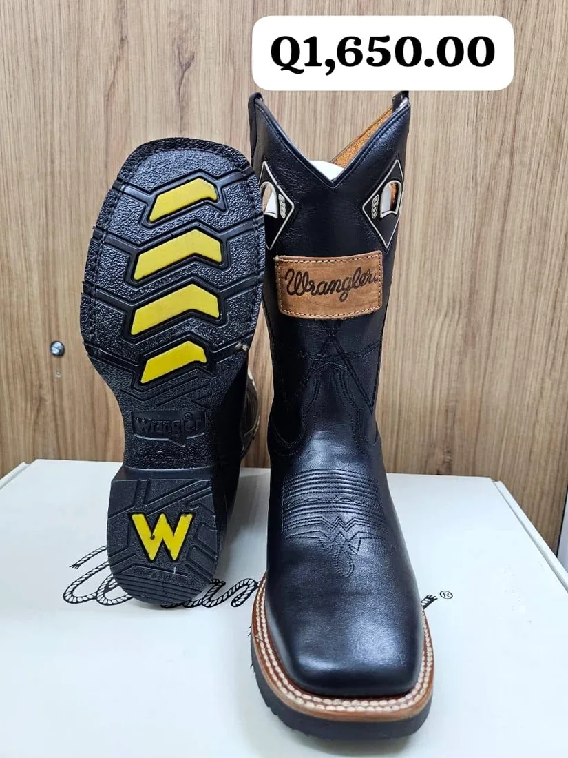 Botas Wrangler negras