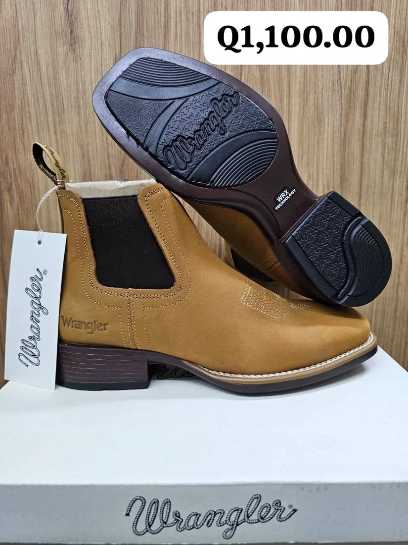 Botines Wrangler color café